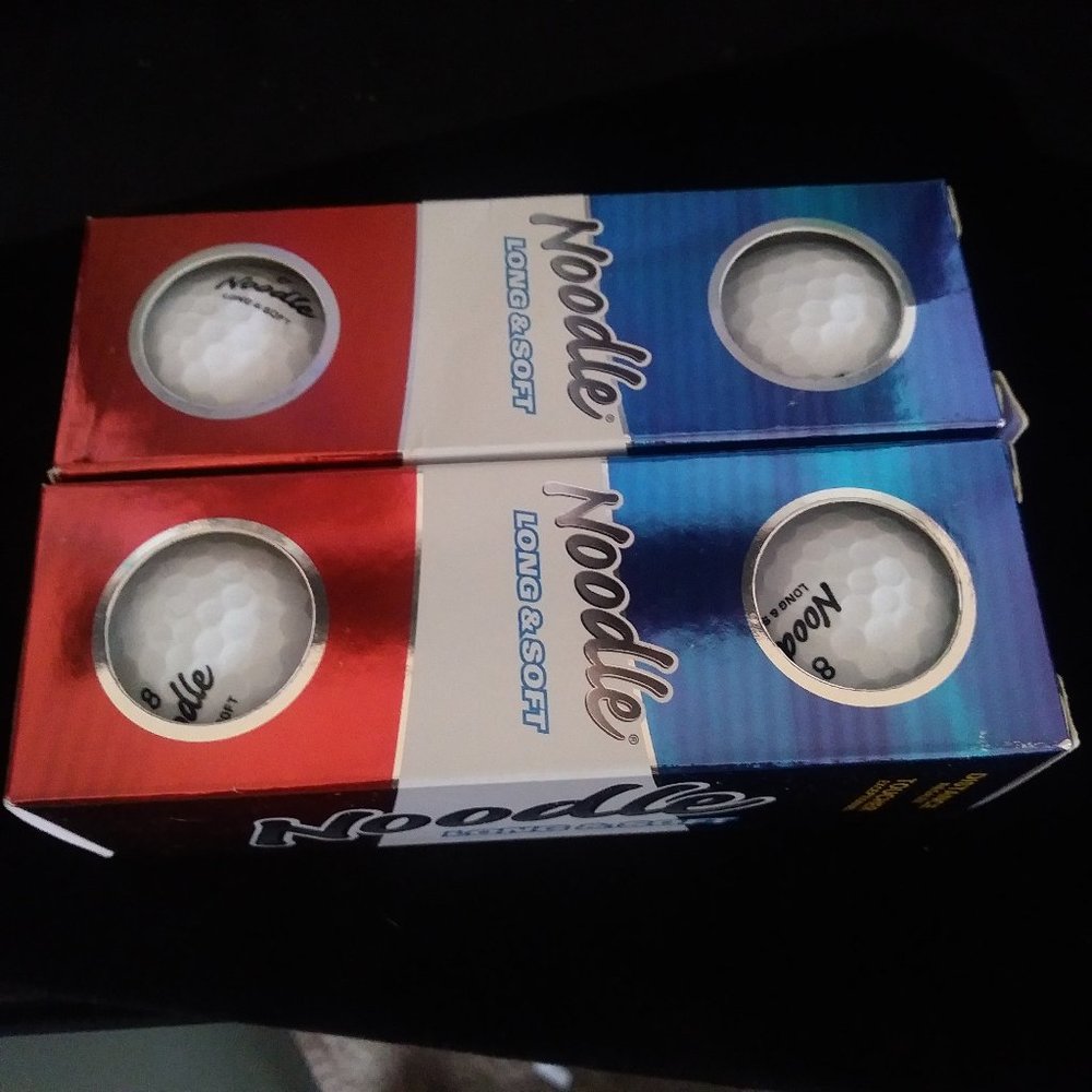Noodle Long & Soft Golf Balls NIB